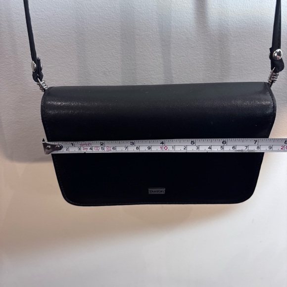 BUXTON Leather Crossbody Wallet Bag Many Compartments Inner Mirror Zipper Snap - Picture 3 of 12